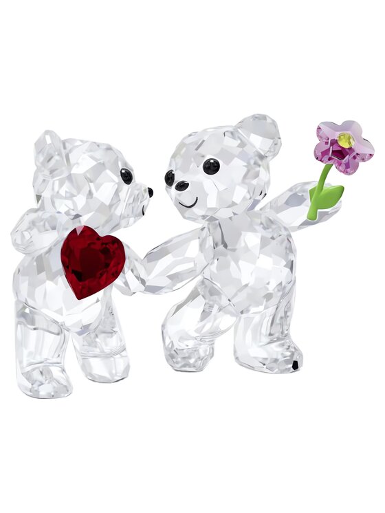Swarovski Swarovski Ozdoba Miś Kris – Szczęśliwa para 5558892 Biały