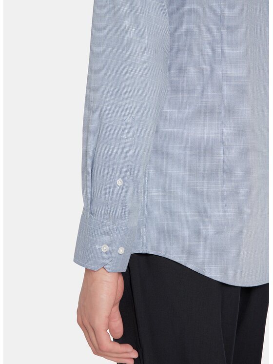 Pako Lorente Pako Lorente Koszula P25WF-1X-020 Granatowy Slim Fit