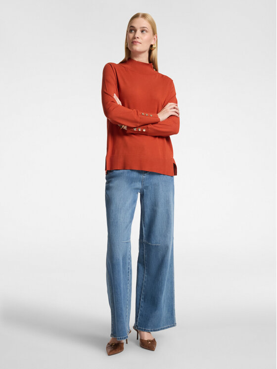 Elena Mirò Elena Mirò Maglione M039Z000800N017 Arancione Regular Fit