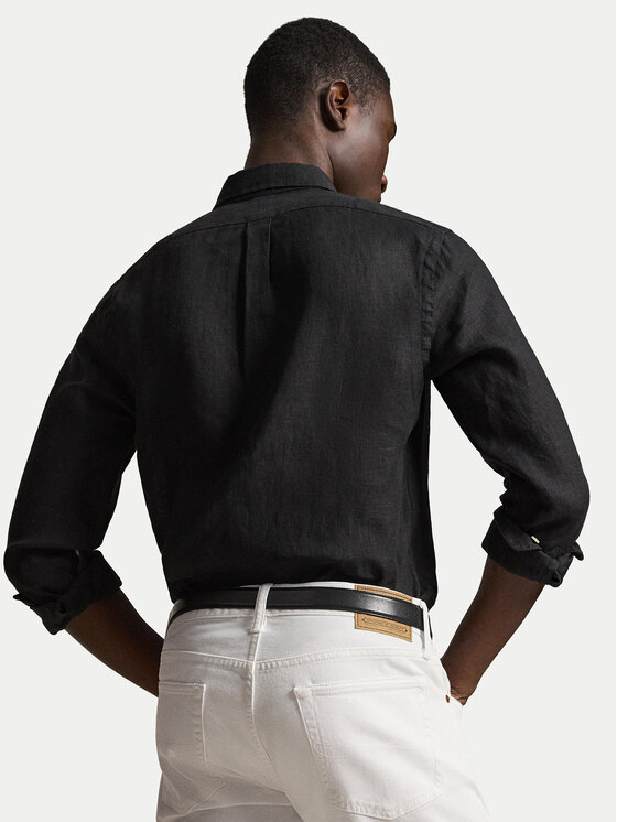 Polo Ralph Lauren Polo Ralph Lauren Cămașă 710968915503 Negru Slim Fit