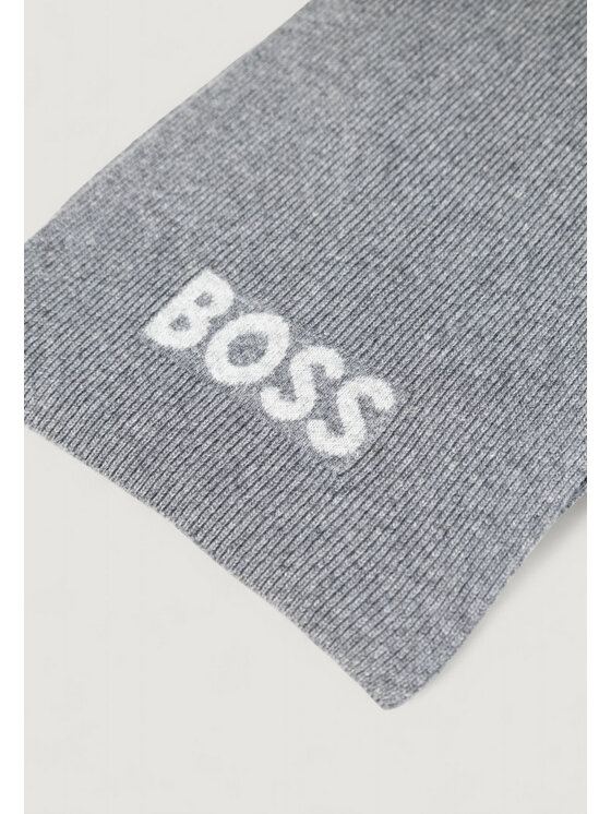 BOSS BOSS Szalik Elios_Scarf 10274288 01 Szary