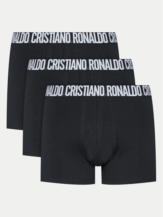 Cristiano Ronaldo CR7 Súprava 3 kusov boxeriek 8100-4900 Čierna