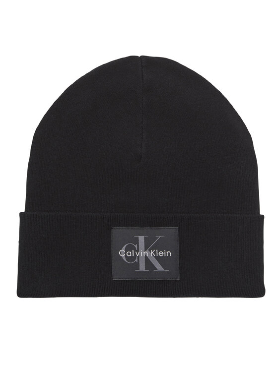 Calvin Klein Calvin Klein Σκούφος Monologo LV04D8088G Μαύρο