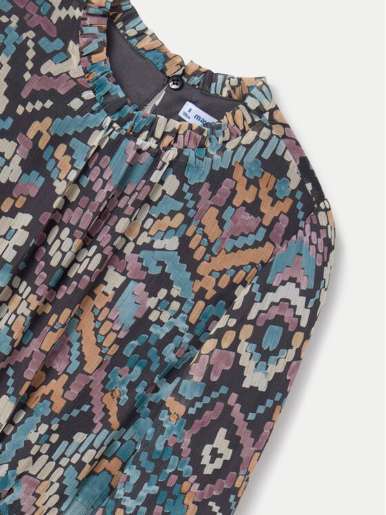 Mayoral Mayoral Повсякденна сукня 7981 Кольоровий Regular Fit
