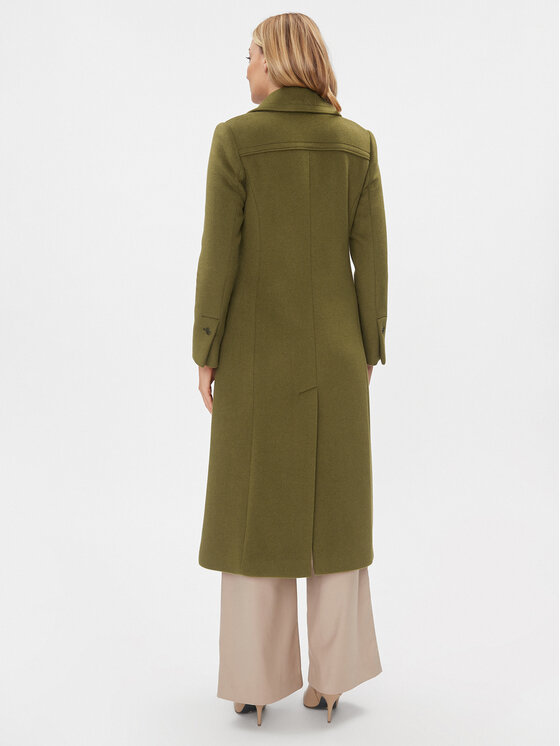 MAX&Co. MAX&Co. Wollmantel Pressing 70140823 Grün Relaxed Fit