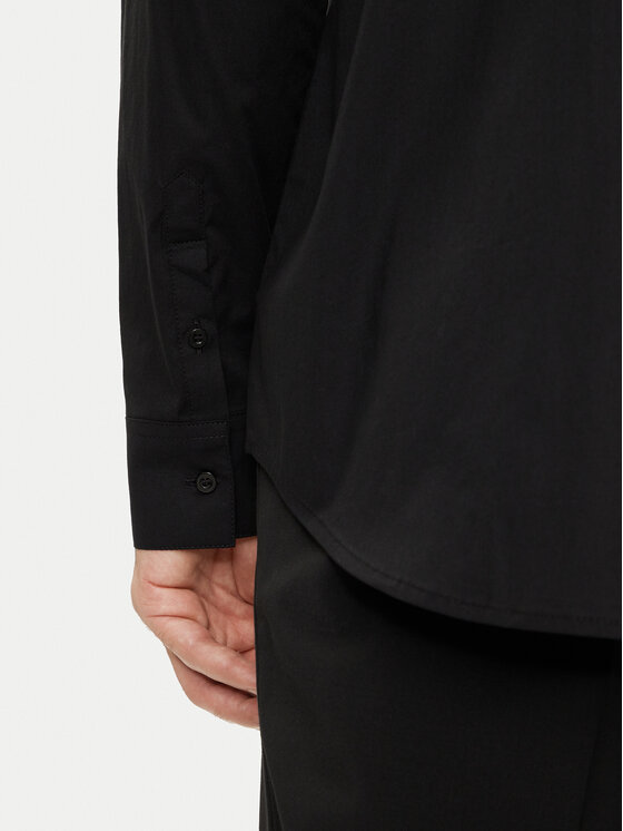 KARL LAGERFELD KARL LAGERFELD Marškiniai 605947 544671 Juoda Regular Fit