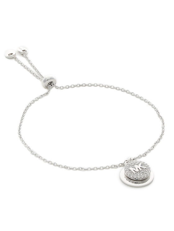 Michael Kors Bracelet Pave Coin Slider MKC1514AN040 Argent | Modivo.fr