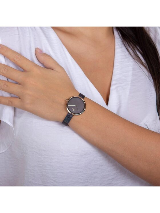 Obaku Obaku Hodinky V227LXVNMN Čierna
