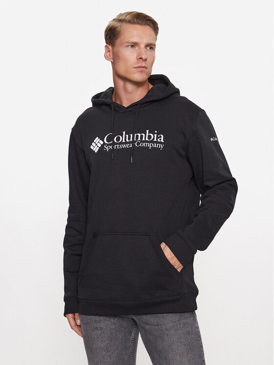 Columbia Columbia Bluză CSC Basic Logo™ II Hoodie 1681664 Negru Regular Fit