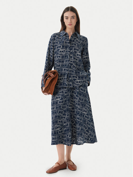 Tommy Hilfiger Tommy Hilfiger Košulja WW0WW44679 Tamnoplava Regular Fit