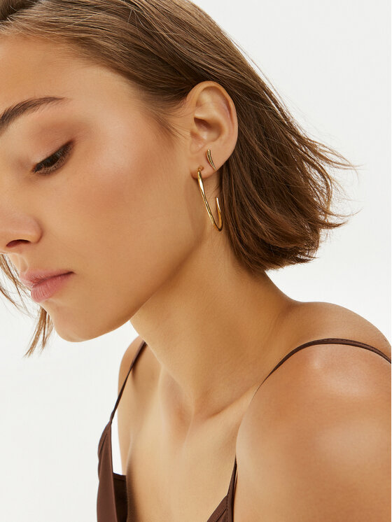 Calvin Klein Calvin Klein Naušnice 35000345 Zlatna