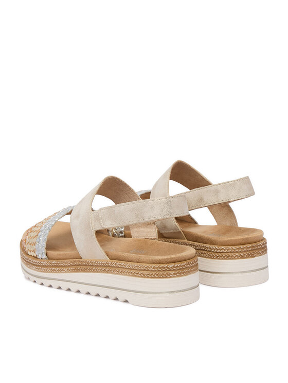 Remonte Remonte Sandalen CEO-D0Q56-90 Goldfarben