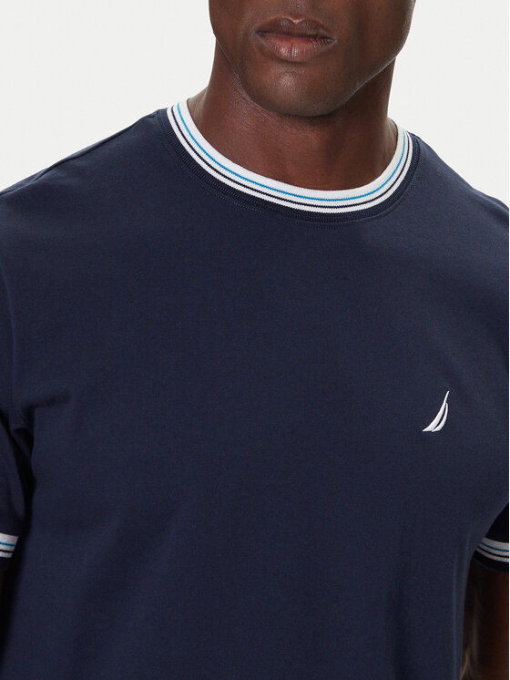 Nautica Nautica T-krekls N1S03440 Tumši zils Regular Fit