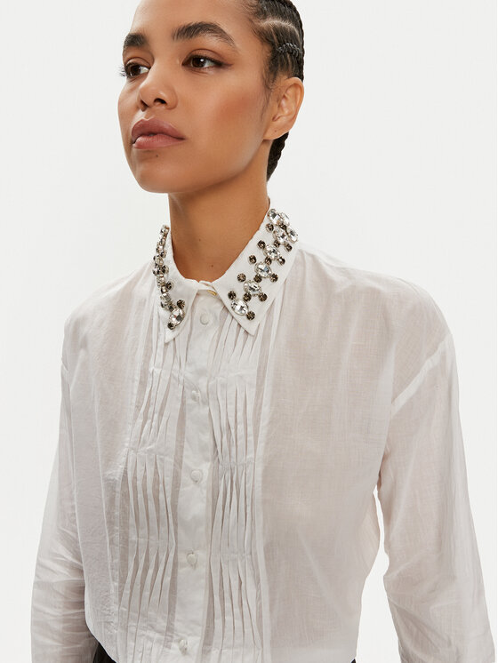 PINKO Pinko Camicia Carneia Camicia 103195 A1PX Bianco Regular Fit