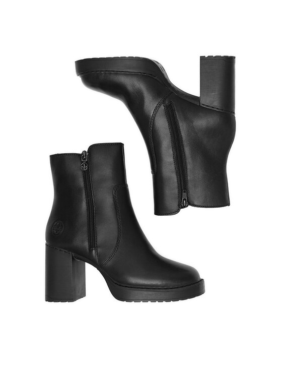 Rieker Rieker Botine Y4155-01 Negru