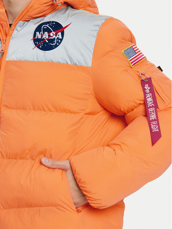 Alpha Industries Alpha Industries Зимно яке 148135 Оранжев Regular Fit