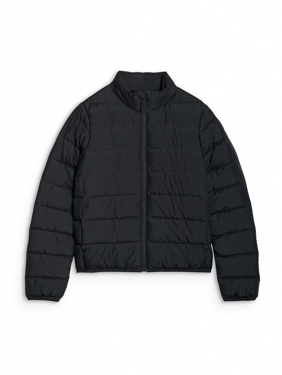 4F 4F Kurtka puchowa MIDSHOP TEXTILE Czarny Regular Fit