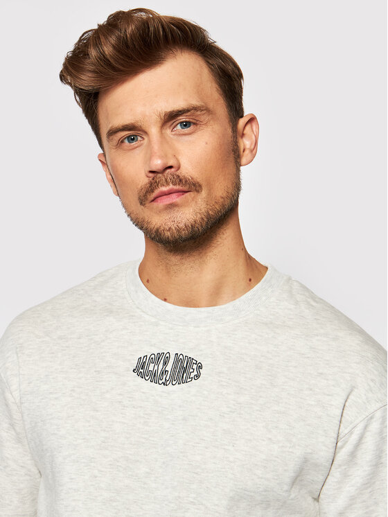 Felpa World 12194083 Grigio Relaxed Fit