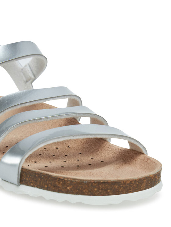 Geox Geox Sandály J Adriel J558MF 000KN C1007 D Stříbrná