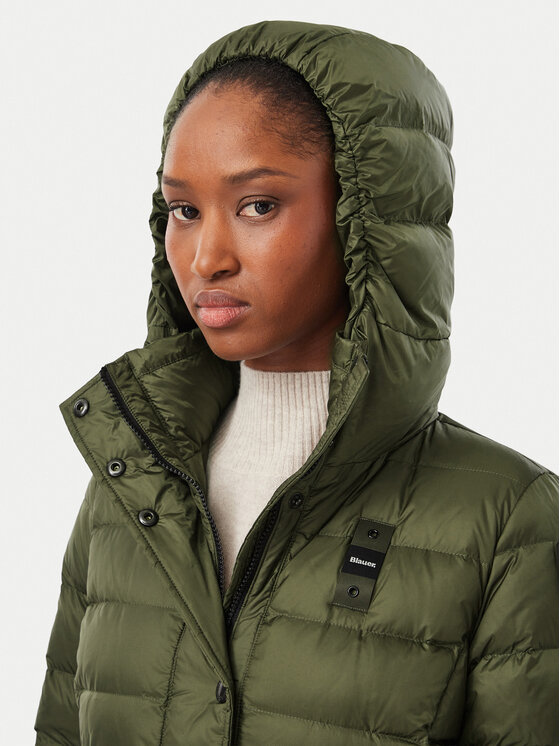 Blauer Blauer Kurtka puchowa Anita 26WBLDK03043 Zielony ciemny Regular Fit