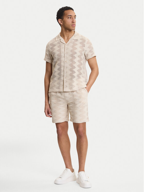 Guess Guess Krekls M6GP46 K3236 Bēšs Regular Fit