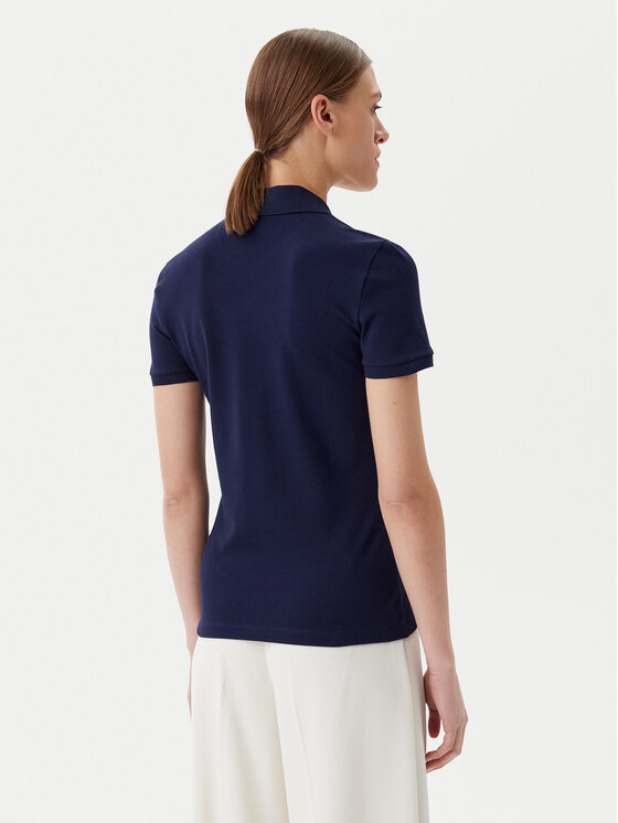 Lacoste Lacoste Tricou polo PF5462 Bleumarin Slim Fit