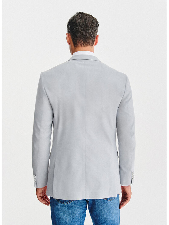 Pako Lorente Pako Lorente Marynarka P25WF-3X-028 Szary Slim Fit
