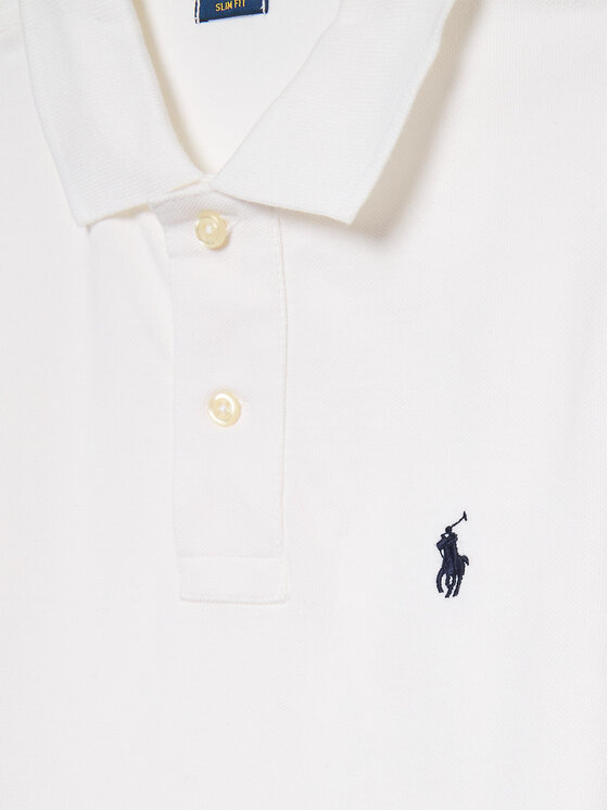 Polo Ralph Lauren Polo Ralph Lauren Polo majica 323547926 Bela Slim Fit