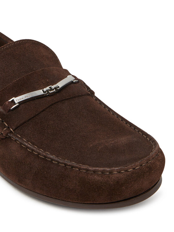 Calvin Klein Calvin Klein Mokasīni Driver W/ Ny Bit Sue HM0HM01759 Brūns