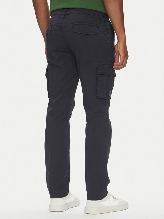 Aeronautica Militare Aeronautica Militare Pantaloni di tessuto 251PA1329CT2443 Blu scuro Regular Fit