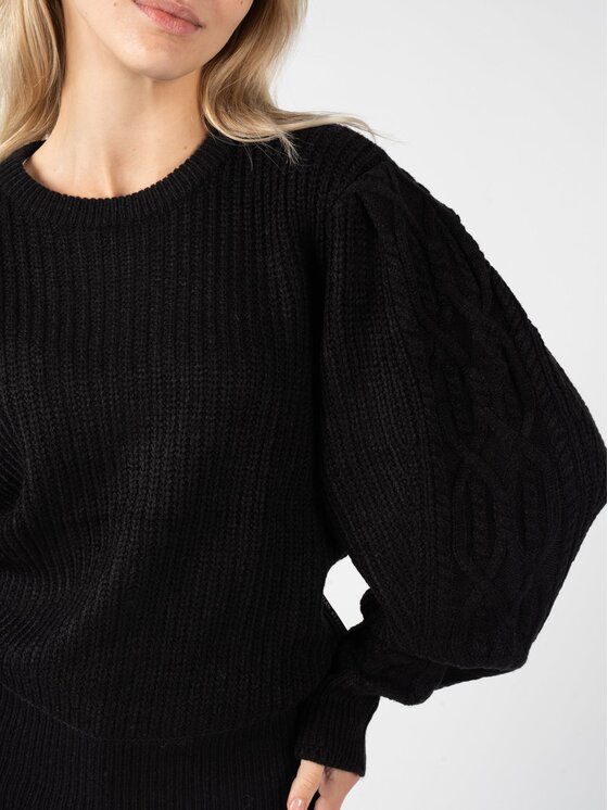 Silvian Heach Silvian Heach Maglione PGA22111 Nero Regular Fit