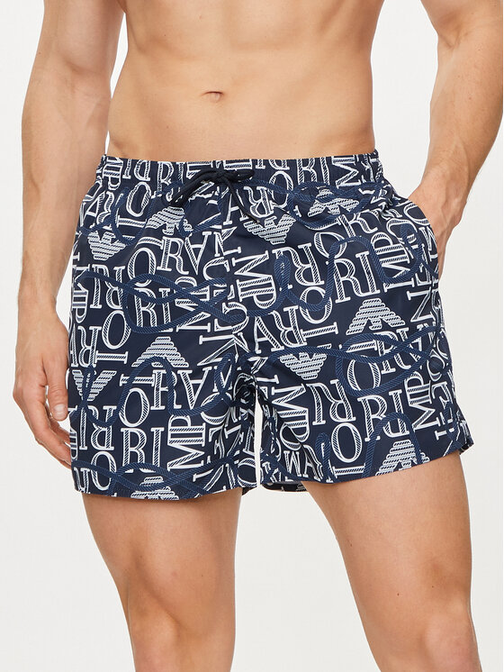 Emporio Armani Underwear Short de bain 211740 4R435 68536 Bleu marine Regular Fit Modivo
