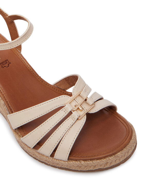 Tamaris Tamaris Espadrillas 1-28312-46 Crema