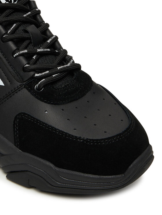 Just Cavalli Just Cavalli Sneakersy 79QA3SH1 Czarny