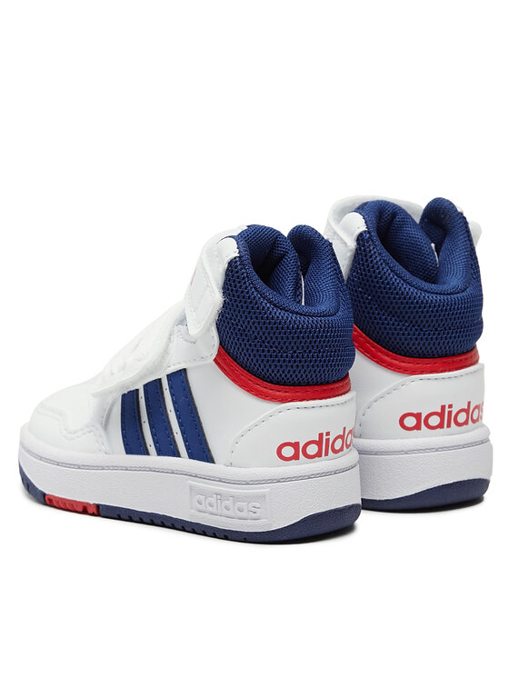 adidas adidas Sneakersy Hoops Mid GZ9650 Biela