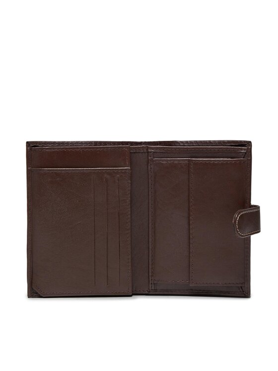 Semi Line Semi Line Große Herren Geldbörse P8266-1 Braun