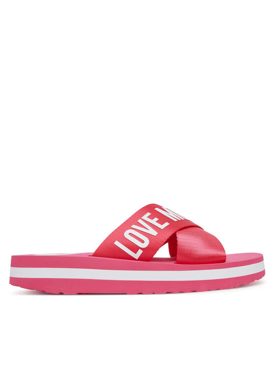 Şlapi LOVE MOSCHINO JA28324G0MIX3604 Roz