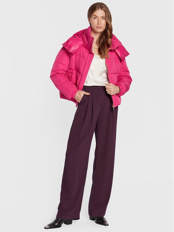Patrizia Pepe Patrizia Pepe Зимно яке 2O0008/A150-M430 Розов Regular Fit