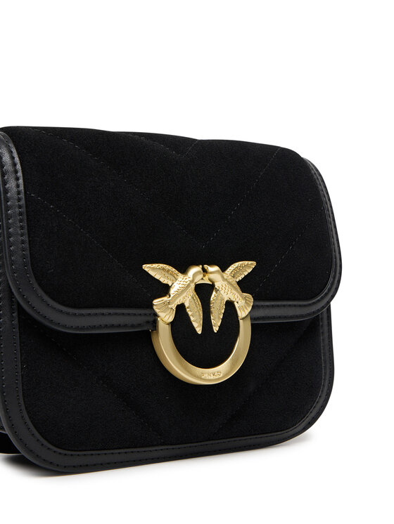 PINKO PINKO Torbica Love Box Bag Fl Mini AI 25-26 PLTT 104297 A2JH Crna