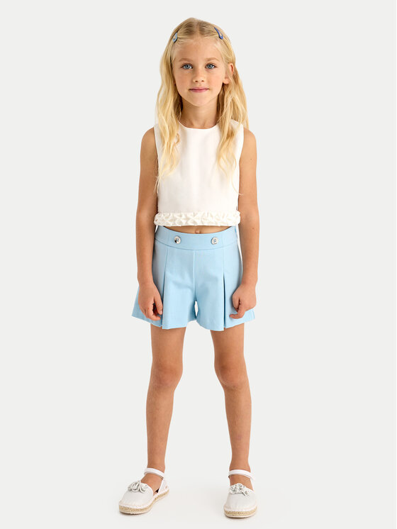 Mayoral Mayoral Шорти з тканини 3201 Блакитний Regular Fit