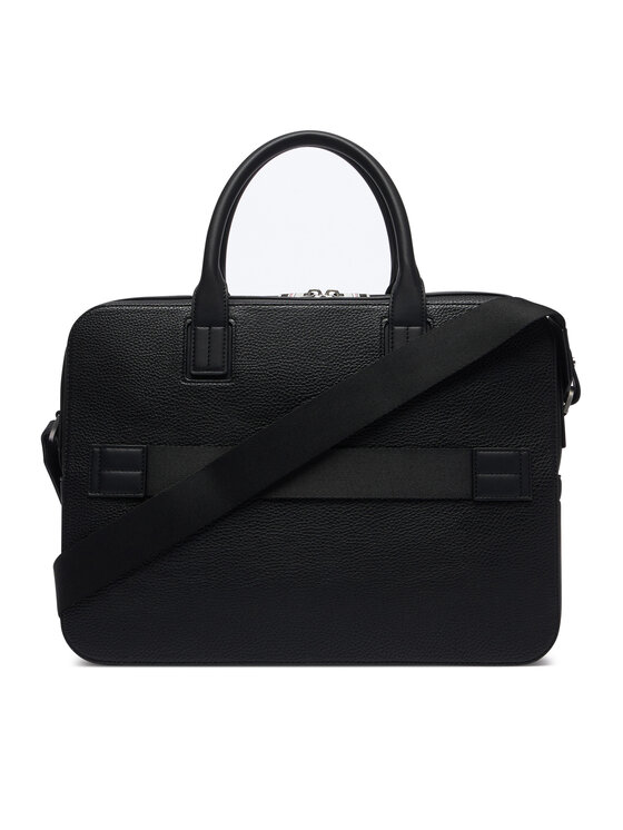 Tommy Hilfiger Tommy Hilfiger Torba za laptop Th Central Slim Computer Bag AM0AM14730 Crna