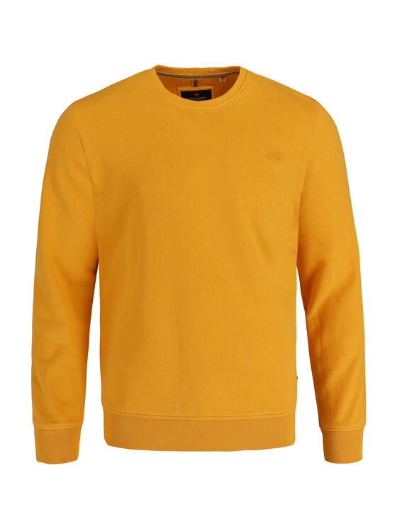 Volcano Volcano Bluza B-ANDY Żółty Regular Fit