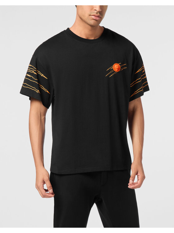Plein Sport Plein Sport T-Shirt 28487 Černá Regular Fit