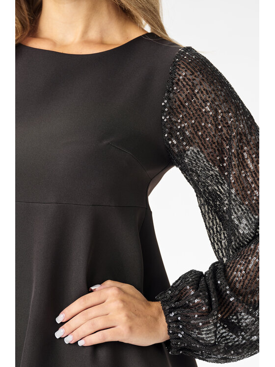 Awama Awama Abito da sera A694 Nero Basic Fit