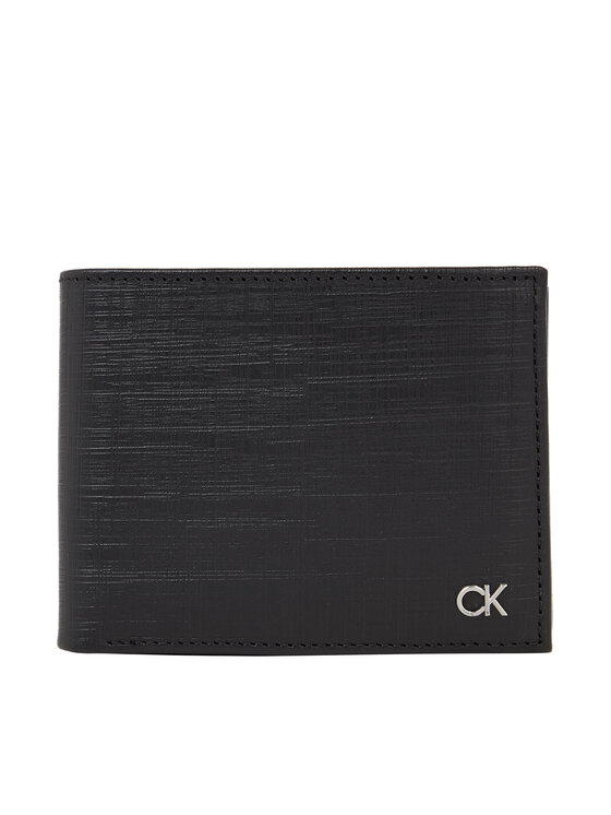 Calvin Klein Calvin Klein Πορτοφόλι Ck Must Trifold 10Cc W/Coin K50K510878 Μαύρο