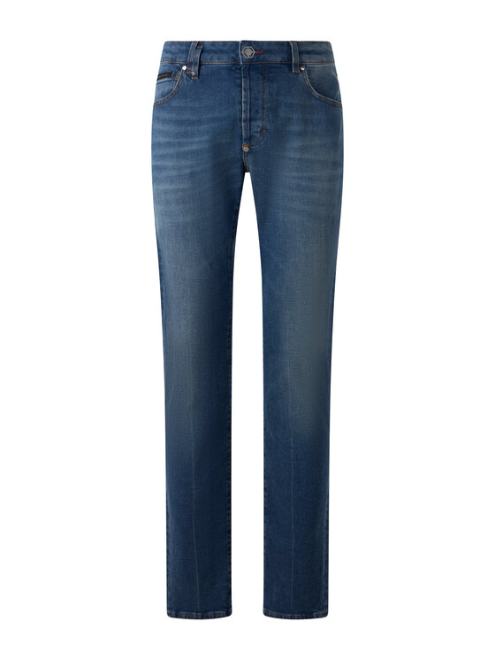PHILIPP PLEIN PHILIPP PLEIN Jeans 31241 Blu scuro Straight Leg