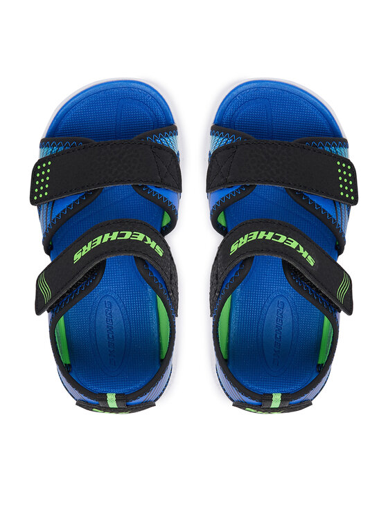 Skechers Skechers Sandales Microspec-Splash 407034N/BKLM Daudzkrāsains