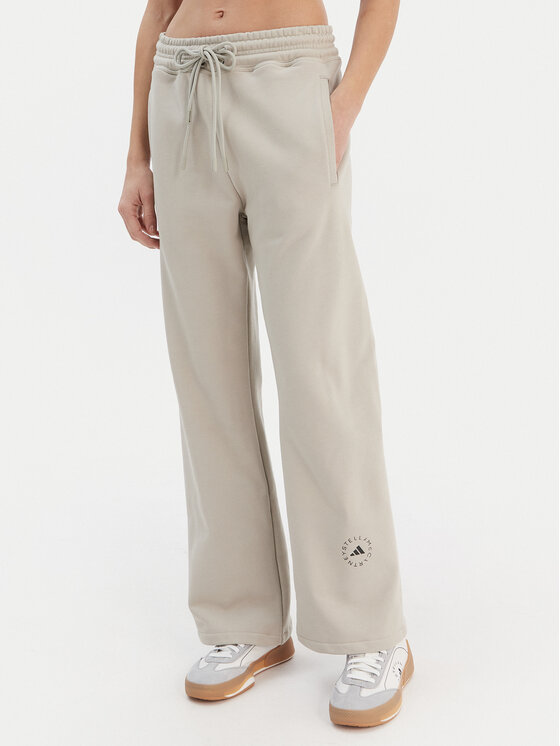 adidas by Stella McCartney Spodnie dresowe JW4662 Szary Straight Leg
