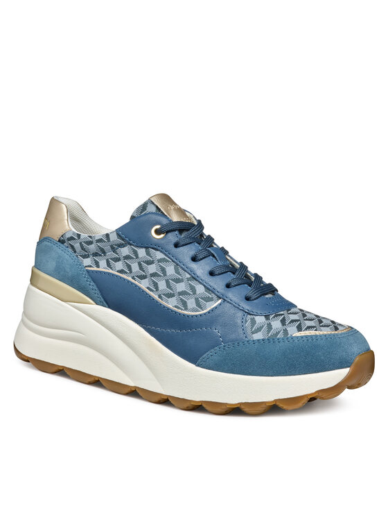 Geox Geox Tenisice D Spherica Ec13 D45WAA 085DS C4005 Plava