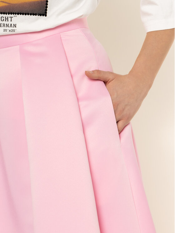 Pinko Pinko Trapézová sukně Bravestarr PE 20 PBK2 1B14MH 4937 Růžová Regular Fit